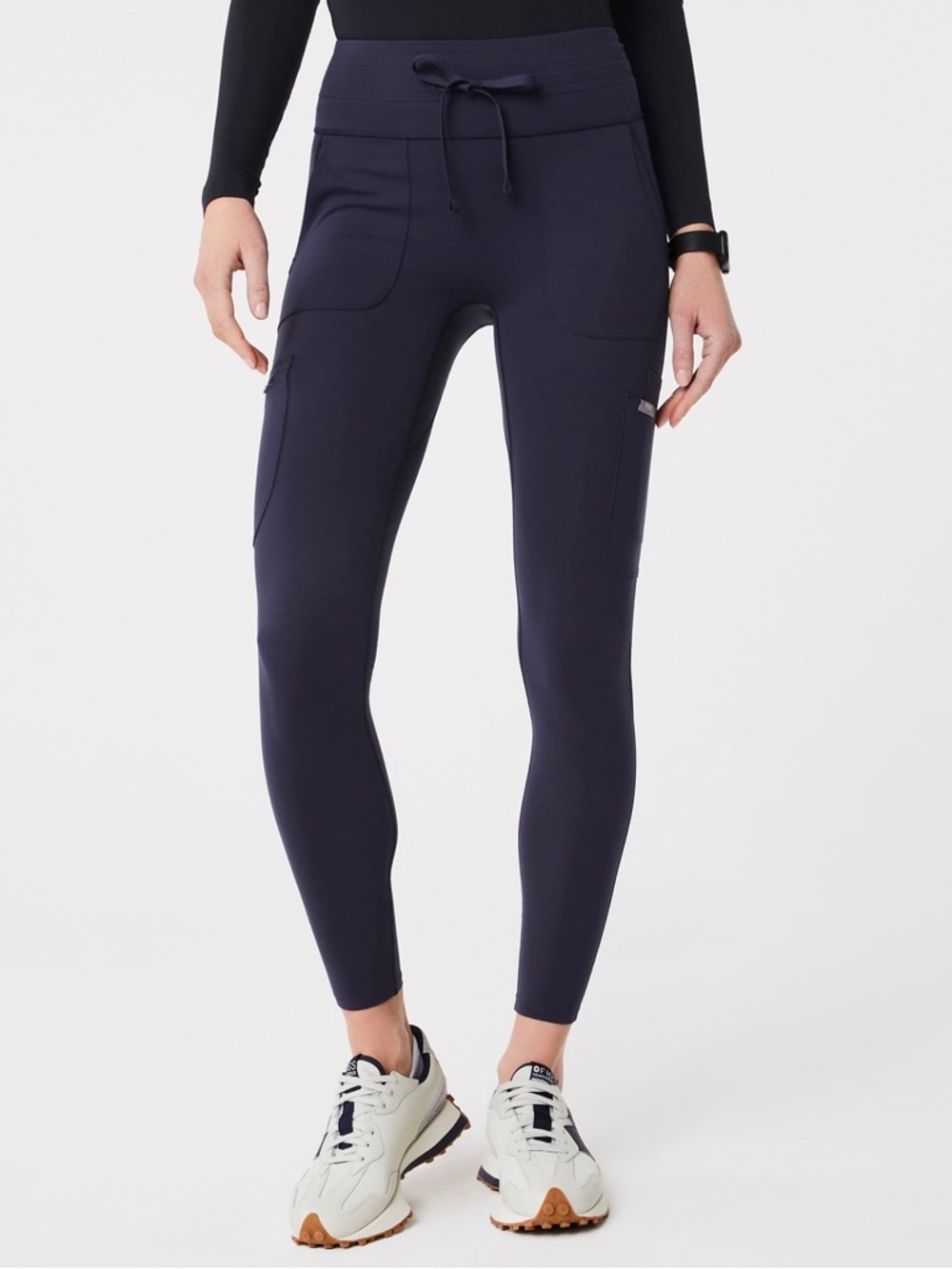 Figs Women's Scrub Leggings Navy XS